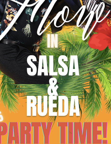 Product image of Flow In SALSA&RUEDA PARTY TIME! *PRE PARTY -CLASS + BILEET*
