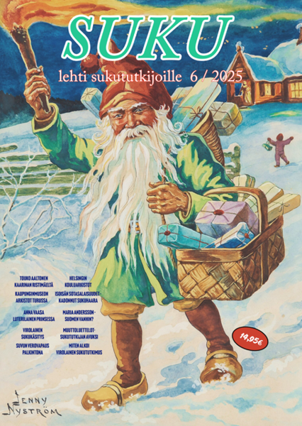 Product image of SUKU -lehti joulukuu 2025 ENNAKKOTARJOUS