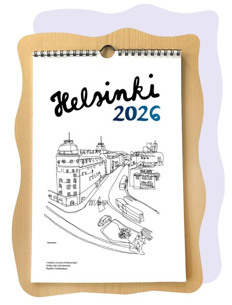 Product image of Helsinki-kalenteri 2026