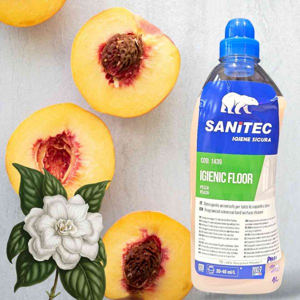 Product image of 1439-S IGIENIC FLOOR PEACH 1L