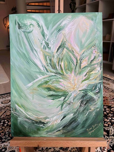 Product image of  Taideteos " UUDEN ALKU" - 42x30cm