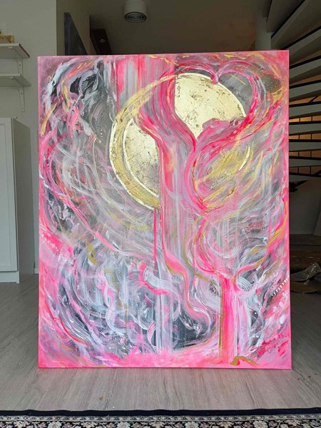 Product image of  Taideteos "TIME TO CELEBRATE" - 100x80cm