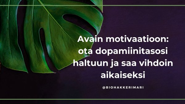 Product image of  Avain motivaatioon -tietopaketti