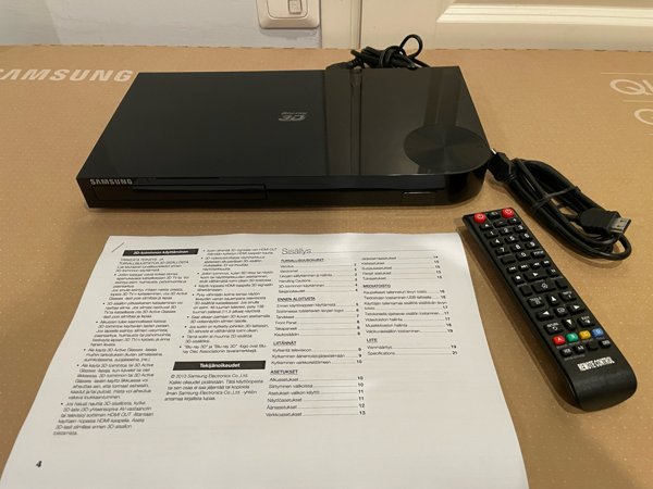Product image of  Samsung Blu-ray-soitin BD-F5500 – testattu ja täysin toimiva!