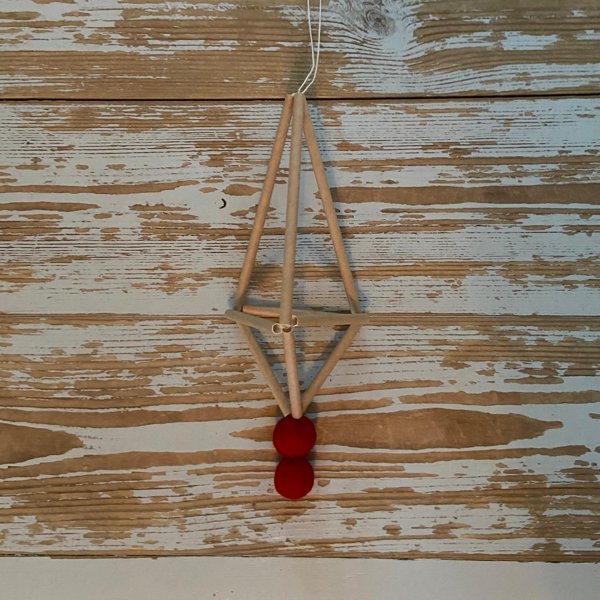 Product image of  Joulujuhlat-himmelitarvikepaketti ruskea/punaiset pallot