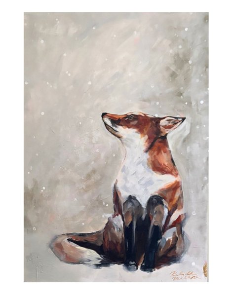 Product image of "Mettälumi" - maalaus 2025