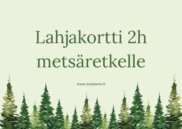 Product image of  Lahjaksi metsäretki (2h)