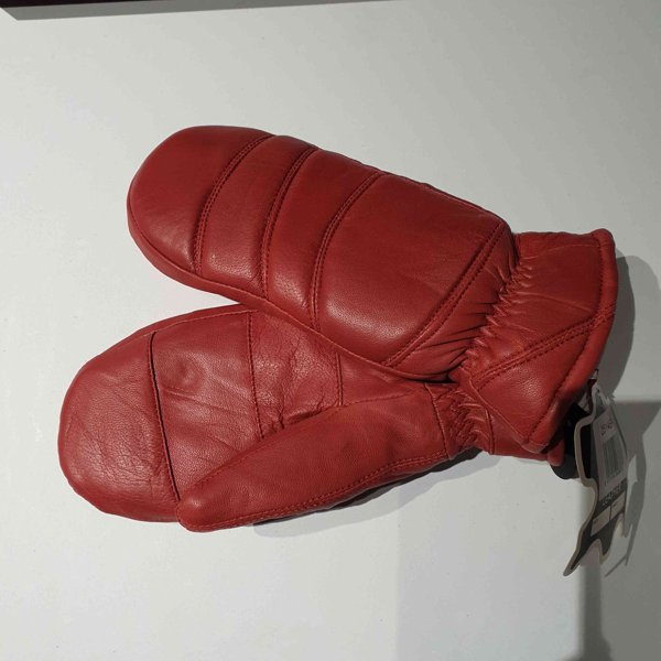 Product image of  Nahkarukkaset - Lampaannahkaa - Punaruskea - Koko 6,5