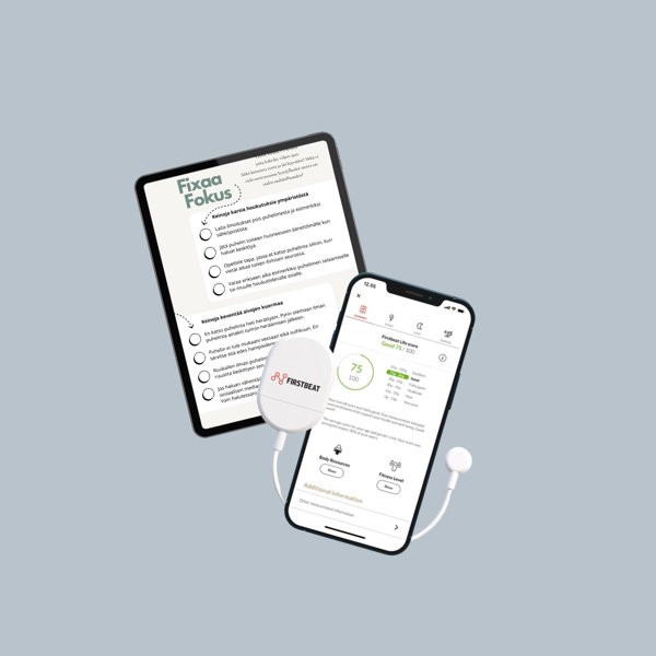 Product image of  Fokus & Firstbeat: hyvinvointipaketti