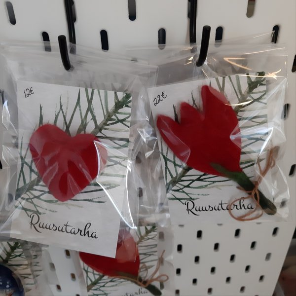 Product image of  Krookus + sydän joulusetti