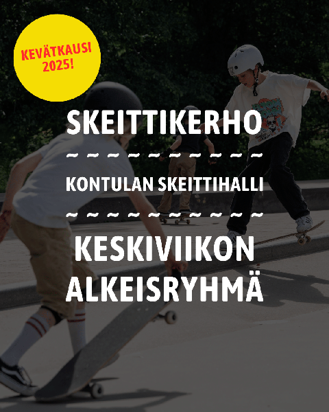 Product image of  Skeittikerho, keskiviikon alkeisryhmä kevät