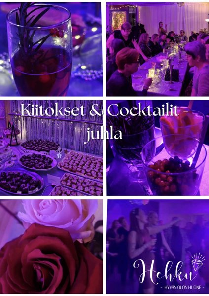Product image of  Hehkun Kiitokset & Cocktailit -ilta ✨ 27.12.2025