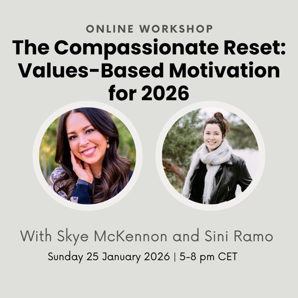 Product image of  WORKSHOP: Values-based Motivation for 2026