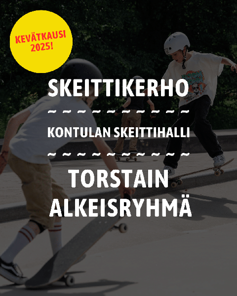 Product image of  Skeittikerho, torstain alkeisryhmä kevät