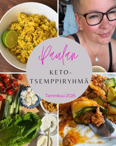 Product image of  Paulan Keto-tsemppiryhmä tammikuu 2026 UUSI!