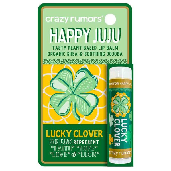 Product image of  Crazy Rumors - Happy Juju Lucky Clover Lip balm