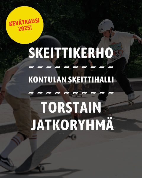 Product image of  Skeittikerho, torstain jatkoryhmä kevät