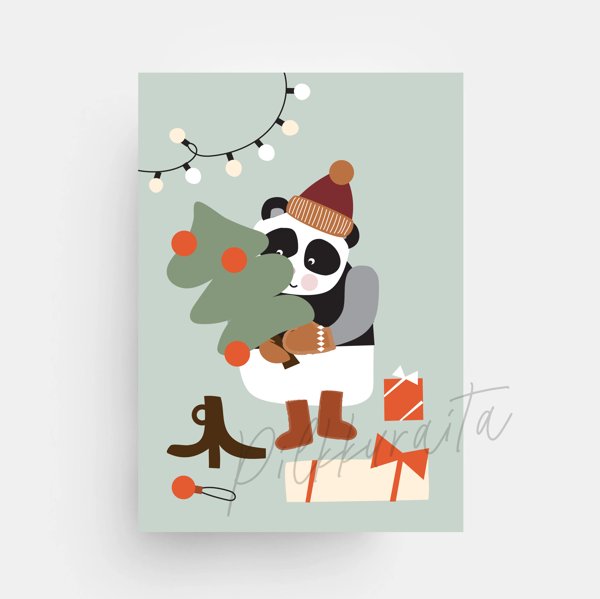 Product image of  Pilkkuraita - Pandan kuusi, A6