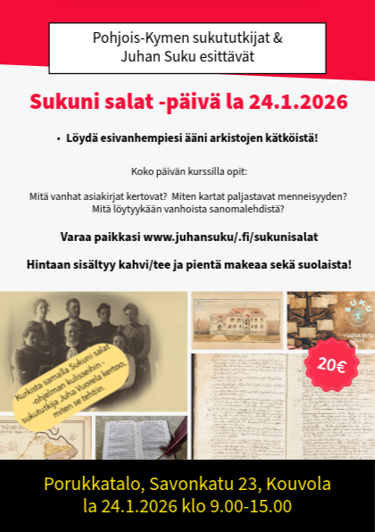 Product image of  Sukuni salat päivä 24.1.2026 Kouvola