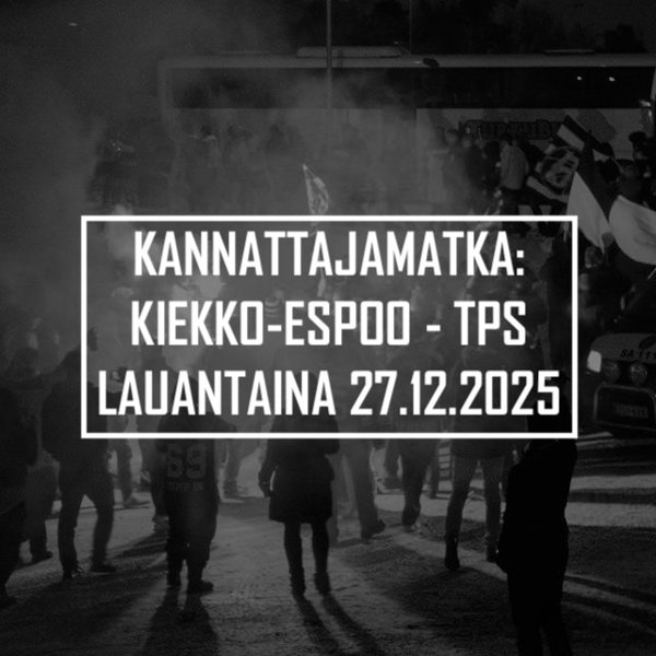 Product image of  Kannattajamatka: Kiekko-Espoo - TPS 27.12.2025