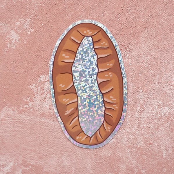 Product image of  Glitter karjalanpiirakka -vinyylitarra