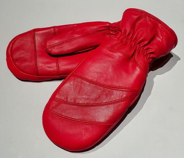 Product image of  Nahkarukkaset - Lampaannahkaa - Punainen - Koko 7