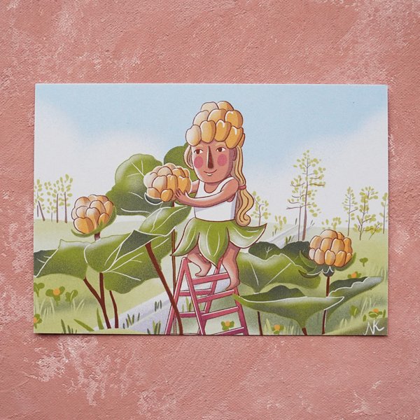 Product image of  Lakkalapsi -postikortti