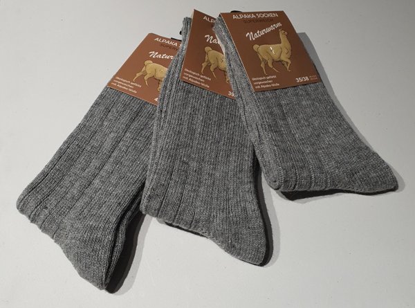 Product image of  Alpakka villasukka - Koko 43/46 - Harmaa