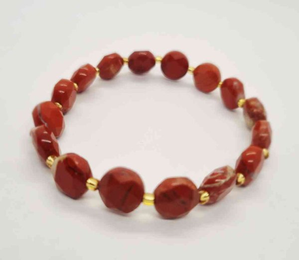 Product image of  Punainen jaspis rannekoru, 18-19cm