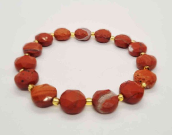 Product image of  Punainen jaspis rannekoru,  17cm