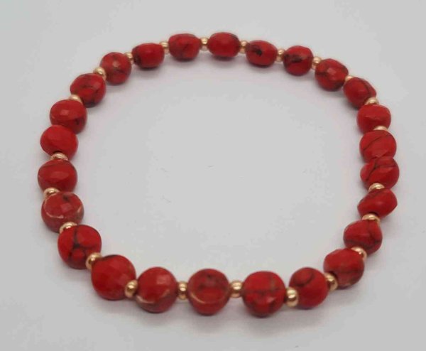 Product image of  Punainen jaspis rannekoru, 18cm