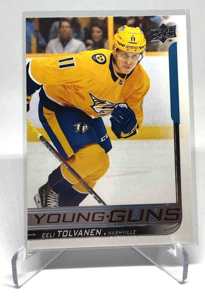 Product image of  2018-19 #217 Eeli Tolvanen Young Guns