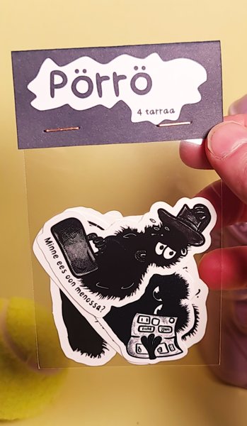 Product image of  Pörrötarrapaketti, 4 tarraa