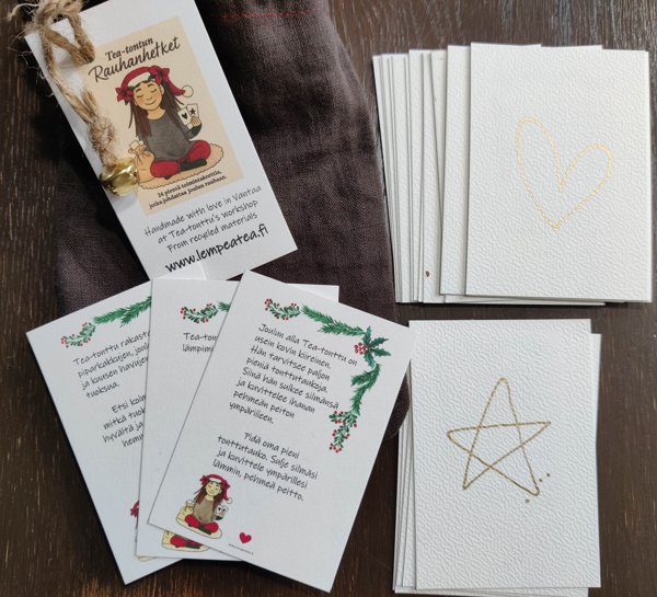 Product image of  Tea-tontun Rauhanhetket - PAINETUT KORTIT