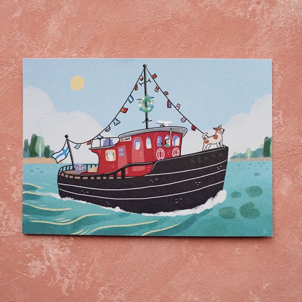 Product image of  Laivaseikkailu -postikortti