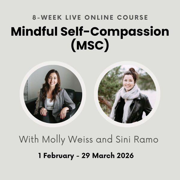 Product image of  Mindful Self-Compassion (MSC) - Live online course EARLY BIRD