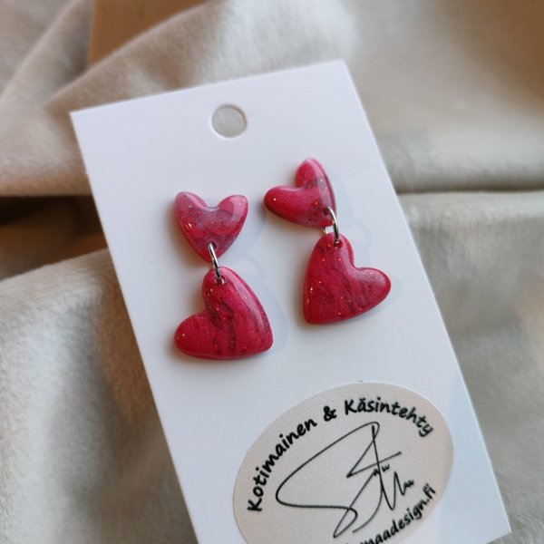 Product image of  TuplaSydämet - Punainen