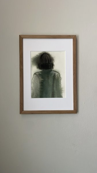 Product image of Nro 414 Alone in Green sweater