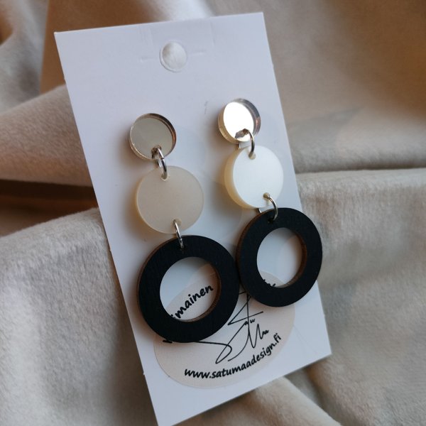 Product image of PitkätRinkulat - KultaPeili, Helmiäisvalkoinen