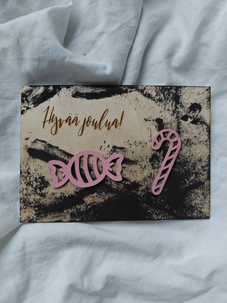 Product image of  Hyvää joulua, joulukortti 3