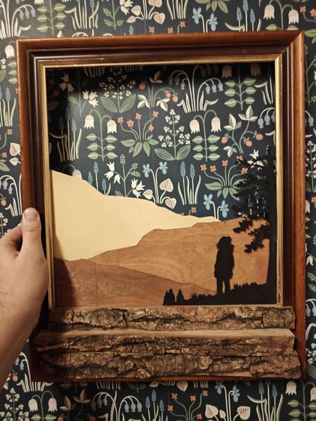 Product image of  Katse tulevaisuuteen, taulu