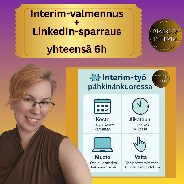 Product image of  Interim-valmennus & LI-sparraus 6x 1h