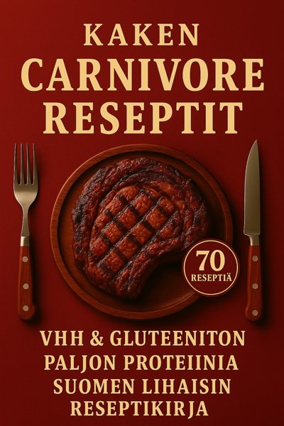 Product image of  KAKEN CARNIVORE RESEPTIT e-kirja