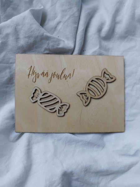 Product image of  Hyvää joulua, joulukortti