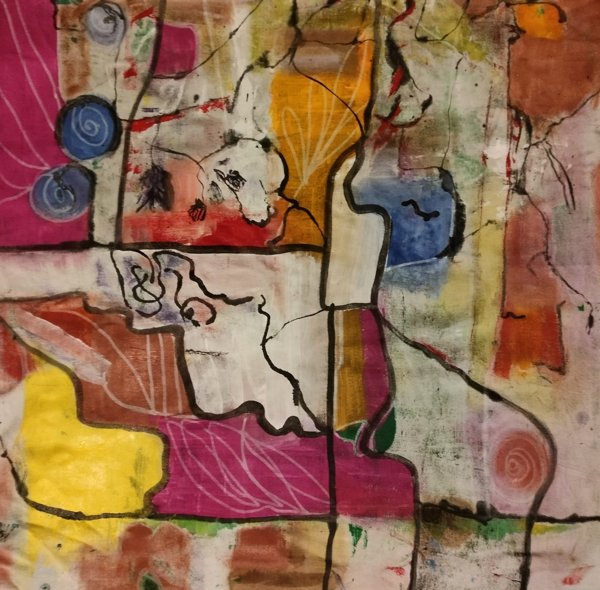 Product image of Moderniako, 60 x 58 cm, akryyli kankaalle