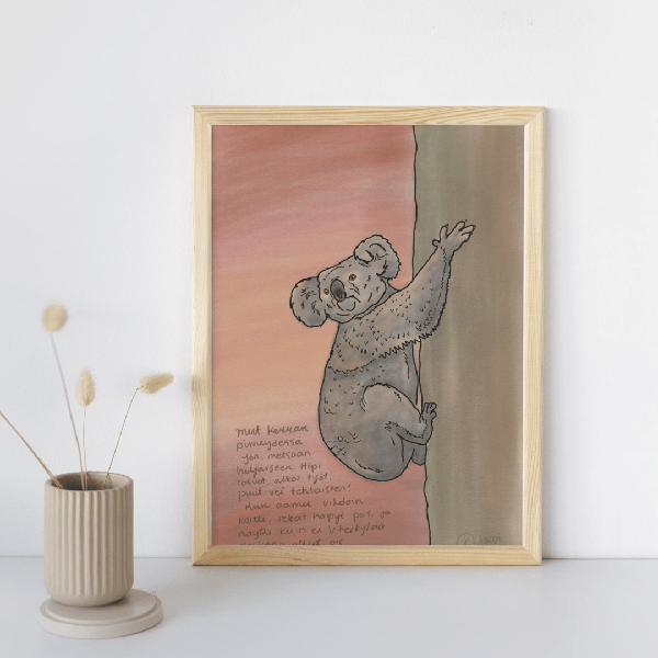 Product image of  Vilperi Viherkylästä - Juliste