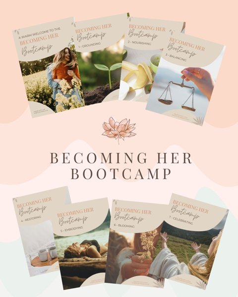 Product image of  Becoming Her Bootcamp – DIY Holistic Program