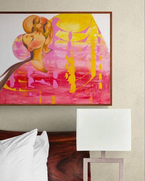 Product image of  Maalaus: Suudelma | Painting: The Kiss