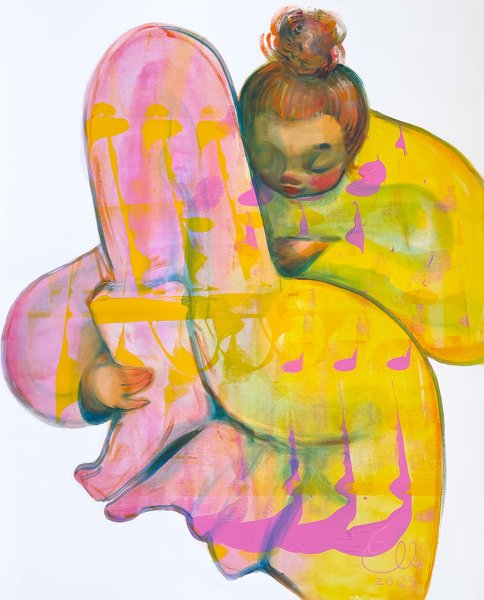 Product image of  Maalaus: Masuni. Rakkaani. | Painting: My Tummy. My Precious.