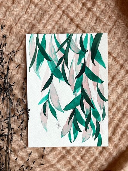 Product image of  ”Freedom” -akvarellikortti